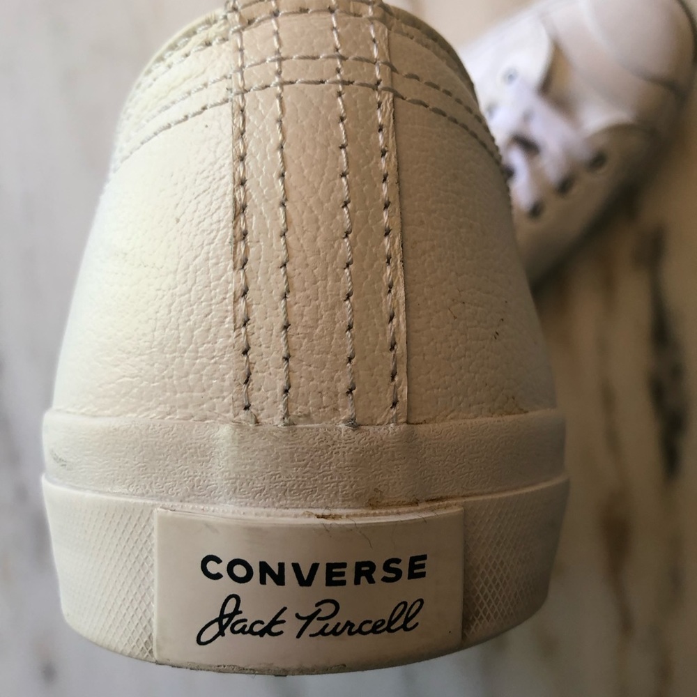 CONVERSE Jack Purcell Leather Sneakers!